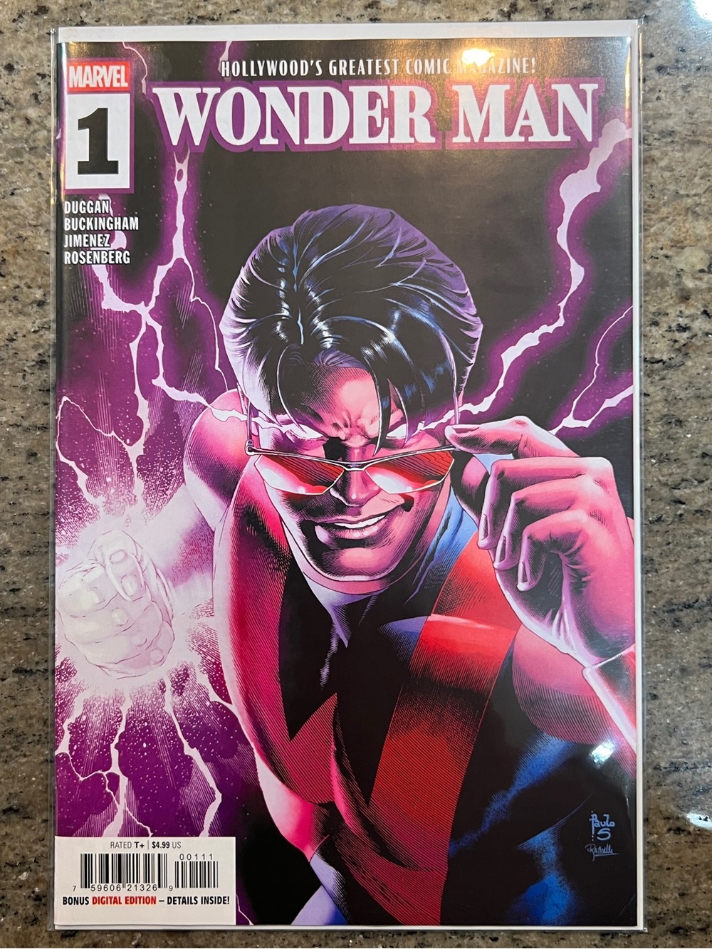Wonder Man #1 Marvel Comics Cover A
